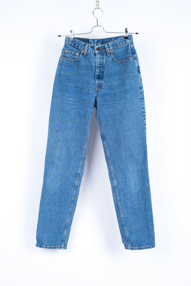 Vintage Levis 881 Jeans / Levi's Mom Jeans High Waisted Light Blue -   Canada