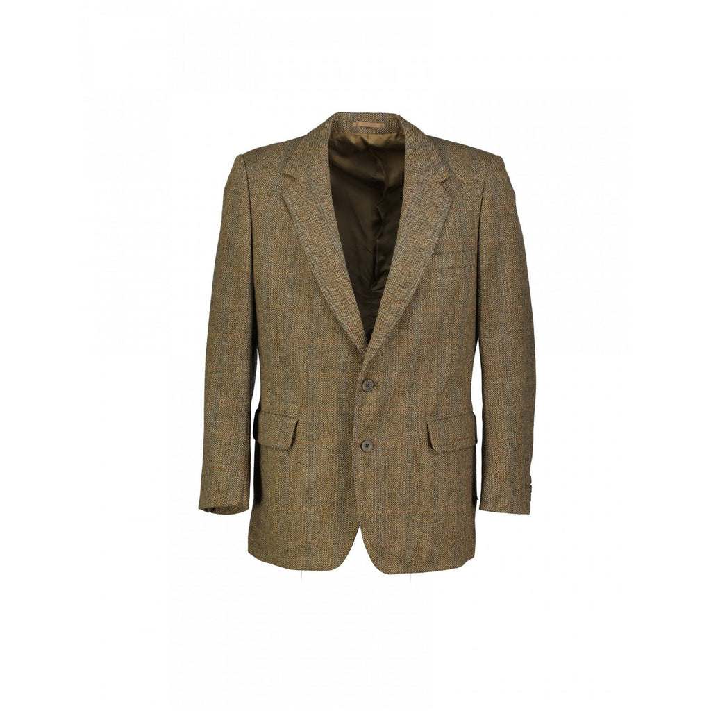 Aquascutum Brown Wool Men's Blazer, Size L, US 41R, EU 51R