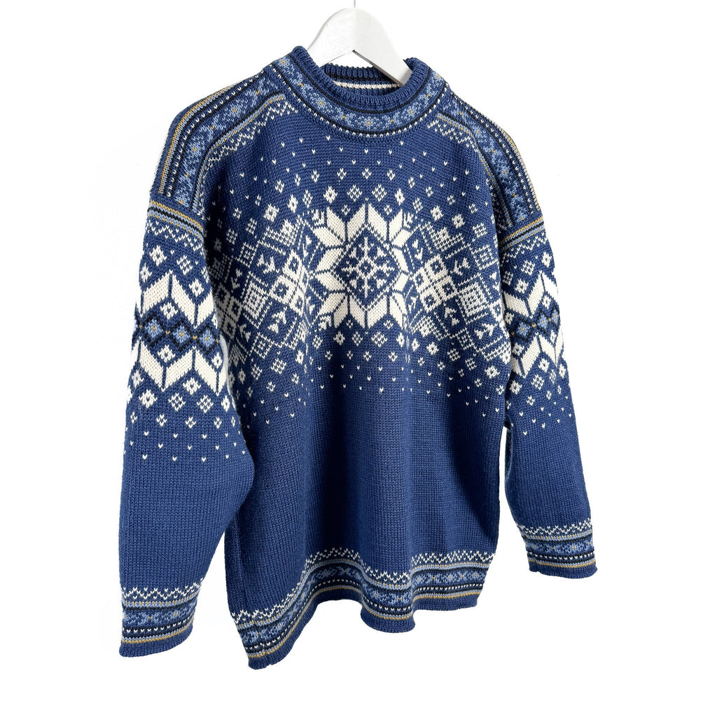 Dale Of Norway Classic Nordic Blue Sweater, Men's S