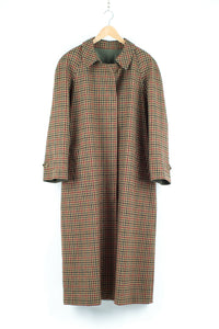 Aquascutum Vintage Women's Reversible Mac Coat, US 8, UK 12