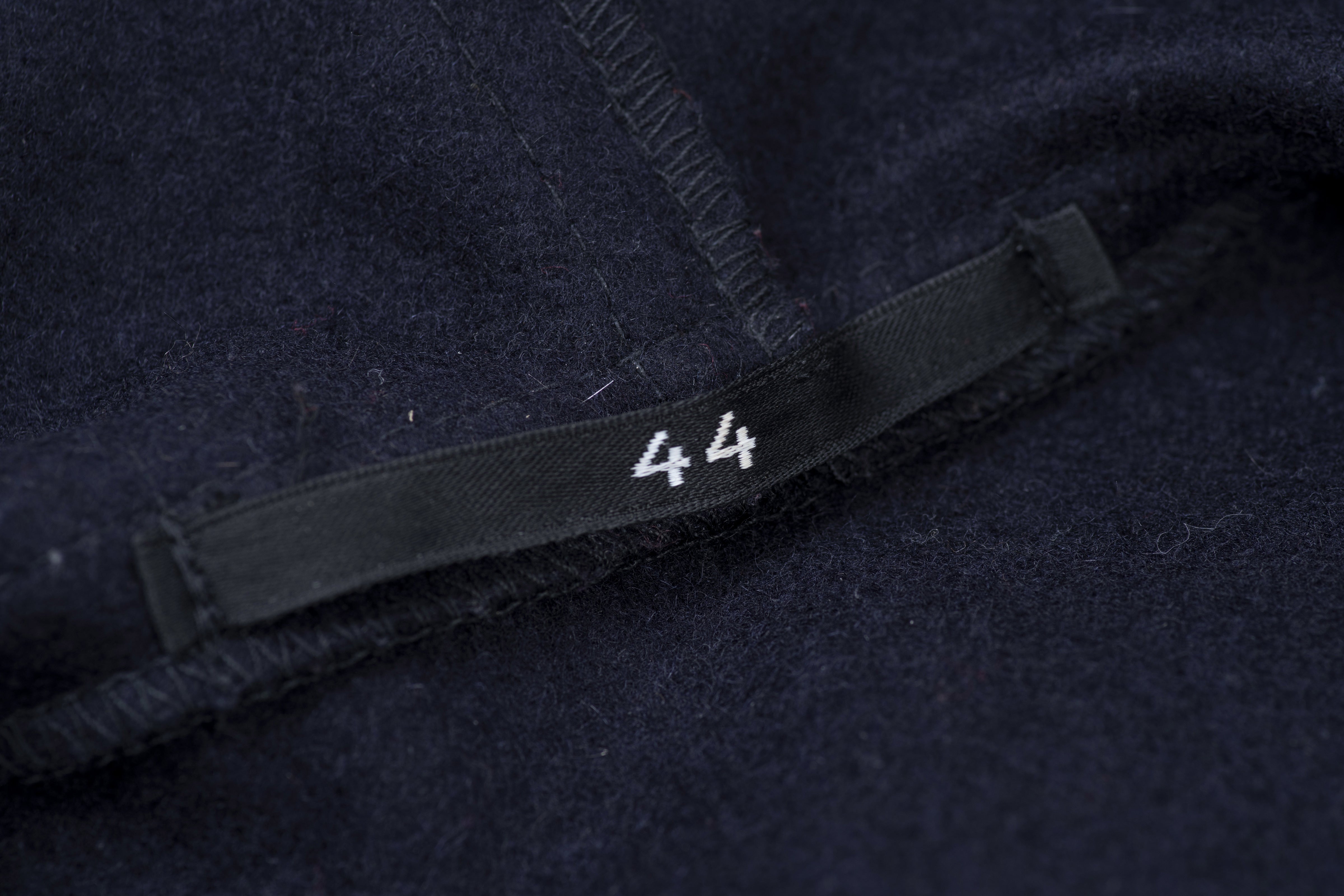 Men's Navy Blue Biesot Duffle Coat, SIZE 44, XL