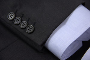 Brioni Super 150's Gray Wool Blazer US 38R, EU 48R - secondfirst