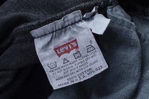 Levi’s 501 Men’s Vintage Black Jeans Made in USA, W34/L32