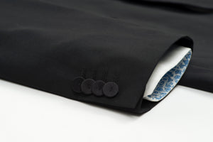 Hugo Boss Black Wool Slim Fit Tuxedo Jacket, US 38R, EU 48