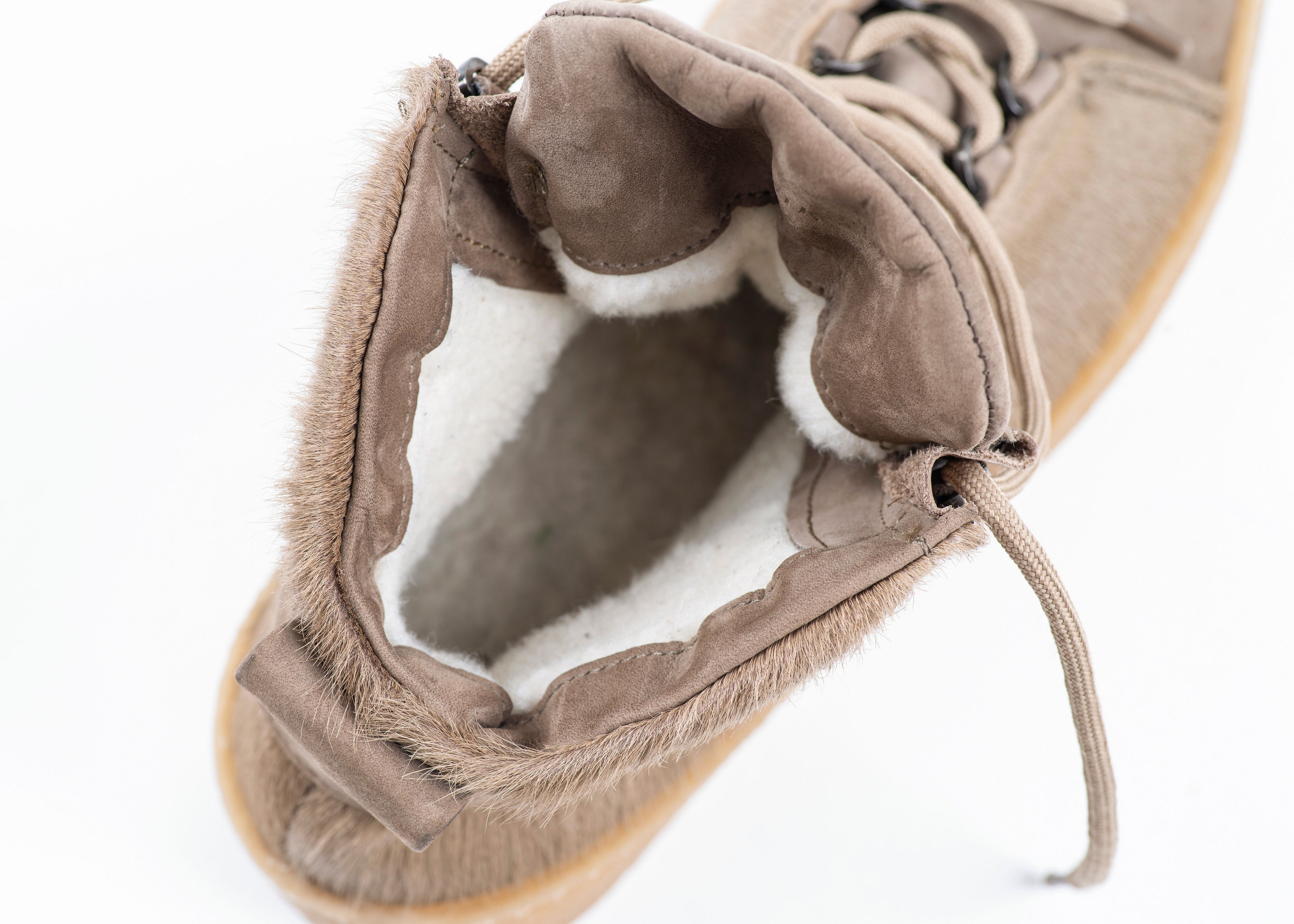 Filippa K Women's Anna Winter Laced Fur Ankle Boots, US 7/EU 37/UK 4