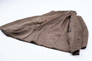 DAKS 100% Wool Men's Khaki Brown Blazer, US 44R, EU 54R