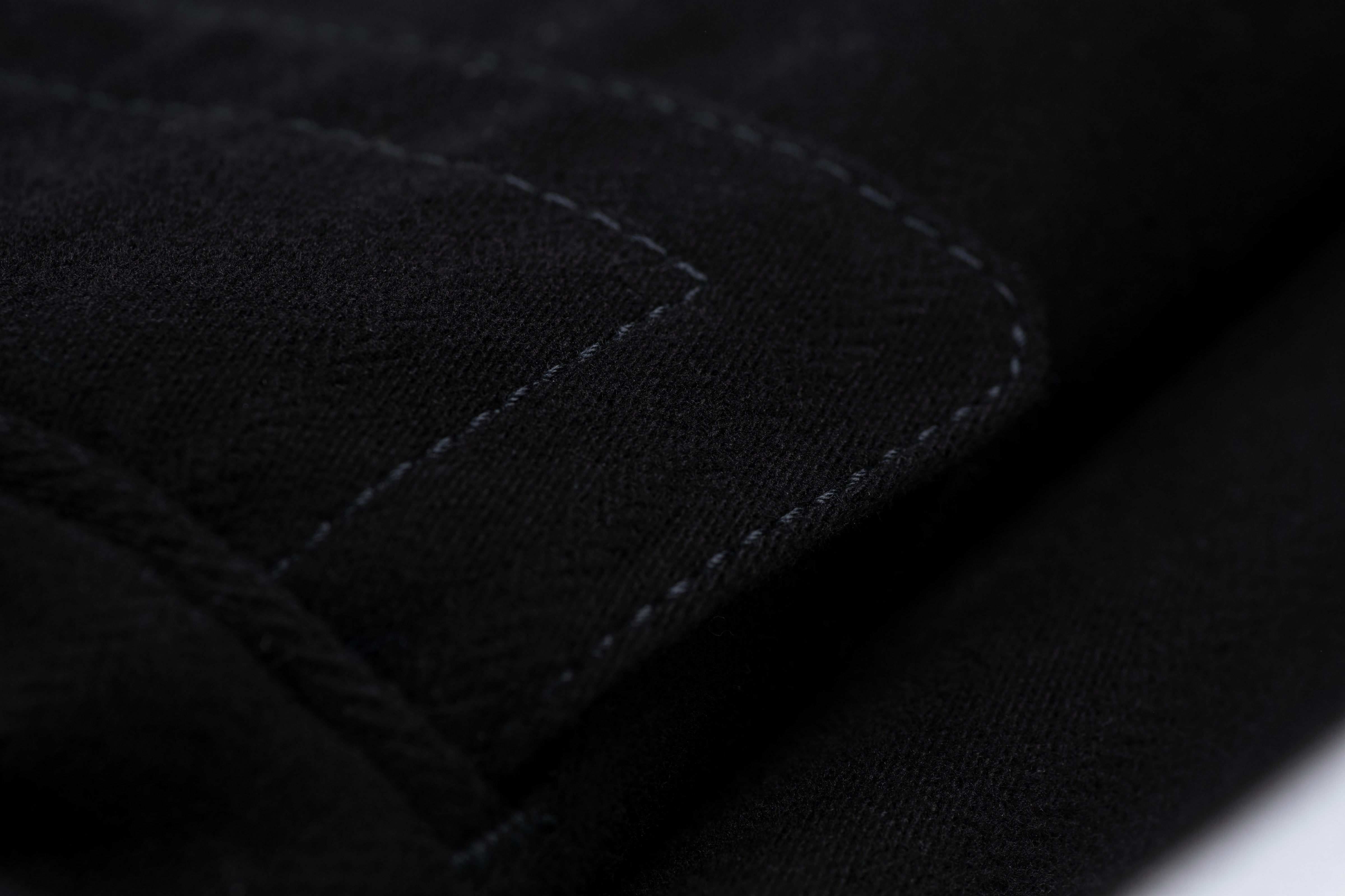 DIRK BIKKEMBERGS Soft Cotton Black Coat EU 50, US 40 R