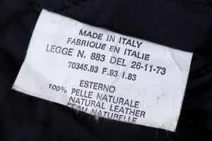 Vintage Levi's Rugged Leather Trucker Style Jacket, Men's size L