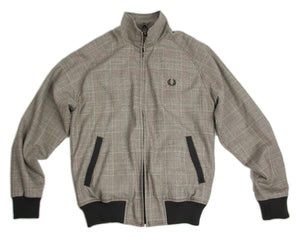 Fred Perry Plaid Wool Harrington Jacket, Size S – SecondFirst