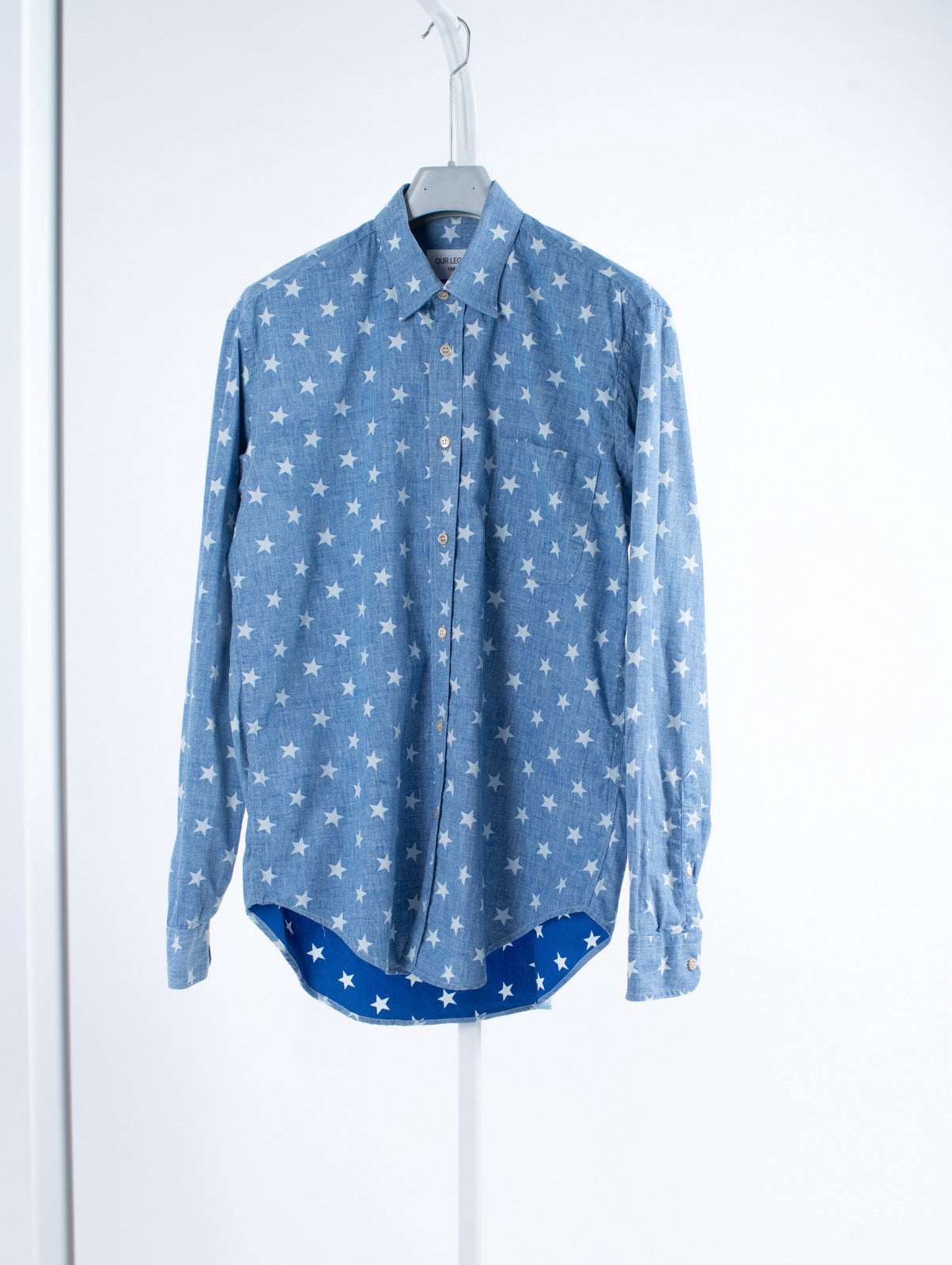 Our Legacy Star Printed Men's Button-up Shirt, Size M