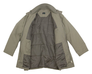 LACOSTE Men's Olive Green Parka, SIZE L - secondfirst