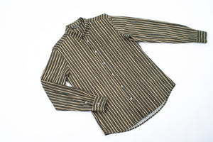 Marimekko Slim Fit Jokapoika Striped Green Shirt, Unisex M