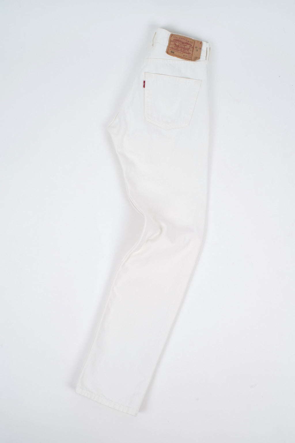 Levi’s 501 Vintage White Jeans Made in USA, W27/L32