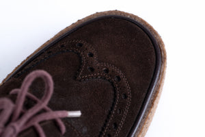 Original PlayBoy Dark Brown Suede Shoes, Size UK 7G