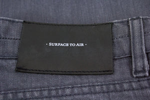 SURFACE TO AIR Straight Leg Gray Jeans SIZE 31 - secondfirst