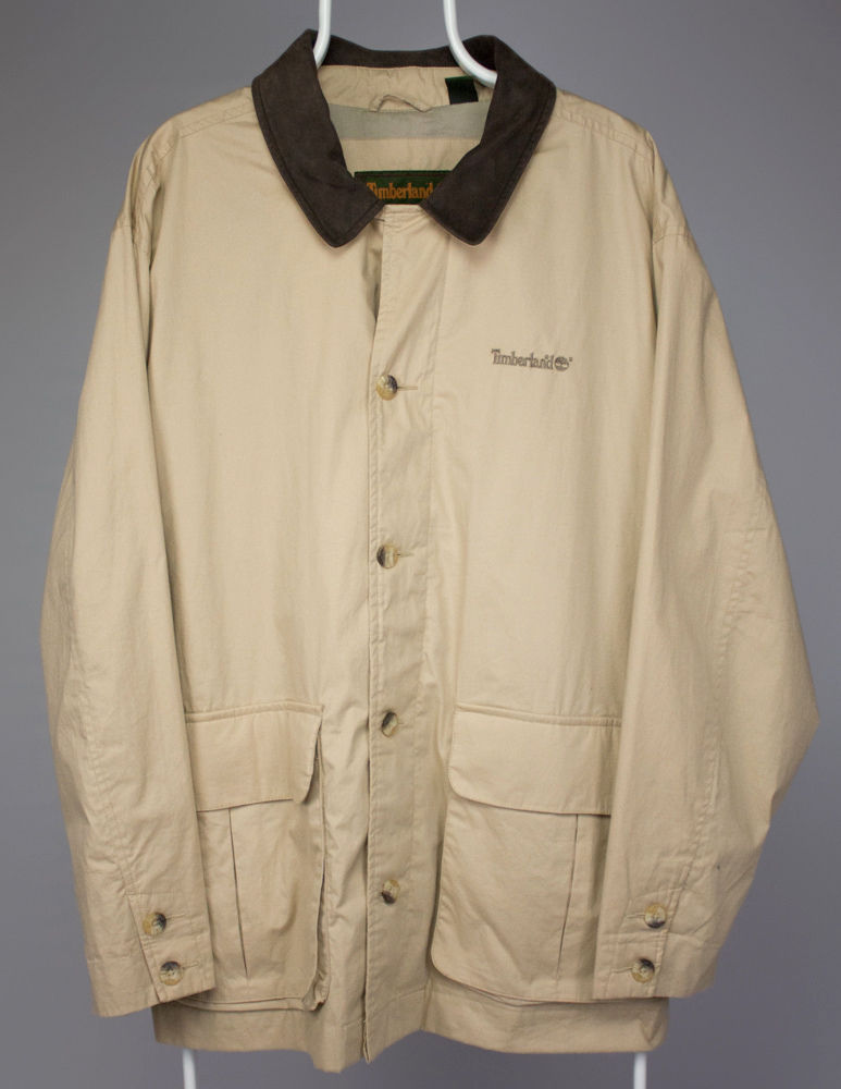 TIMBERLAND Weathergear Water Repellent Cotton Jacket, XL - secondfirst