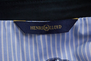 HENRI LLOYD Slim-Fit Navy Blue Cotton Sport Coat Blazer Jacket, M - secondfirst