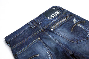 G-STAR Attacc Straight Strong Stiff OTISCO Denim Jeans, Made in Italy, SIZE 30/34 - secondfirst