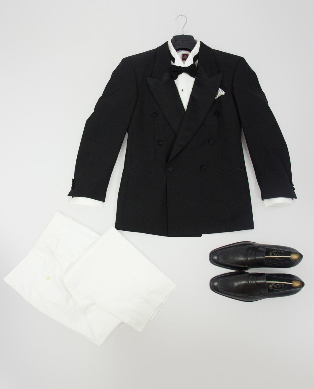 HUGO BOSS Vintage Black Tuxedo Jacket, USA 38R, EU 48 - secondfirst