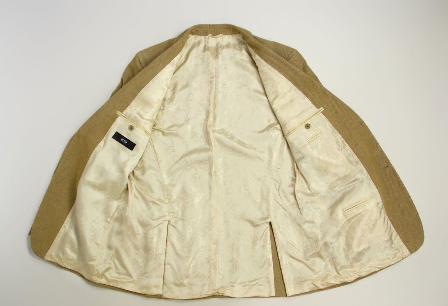 HUGO BOSS Brown CORDUROY Blazer Sport Coat, US 40/EUR 50 - secondfirst
