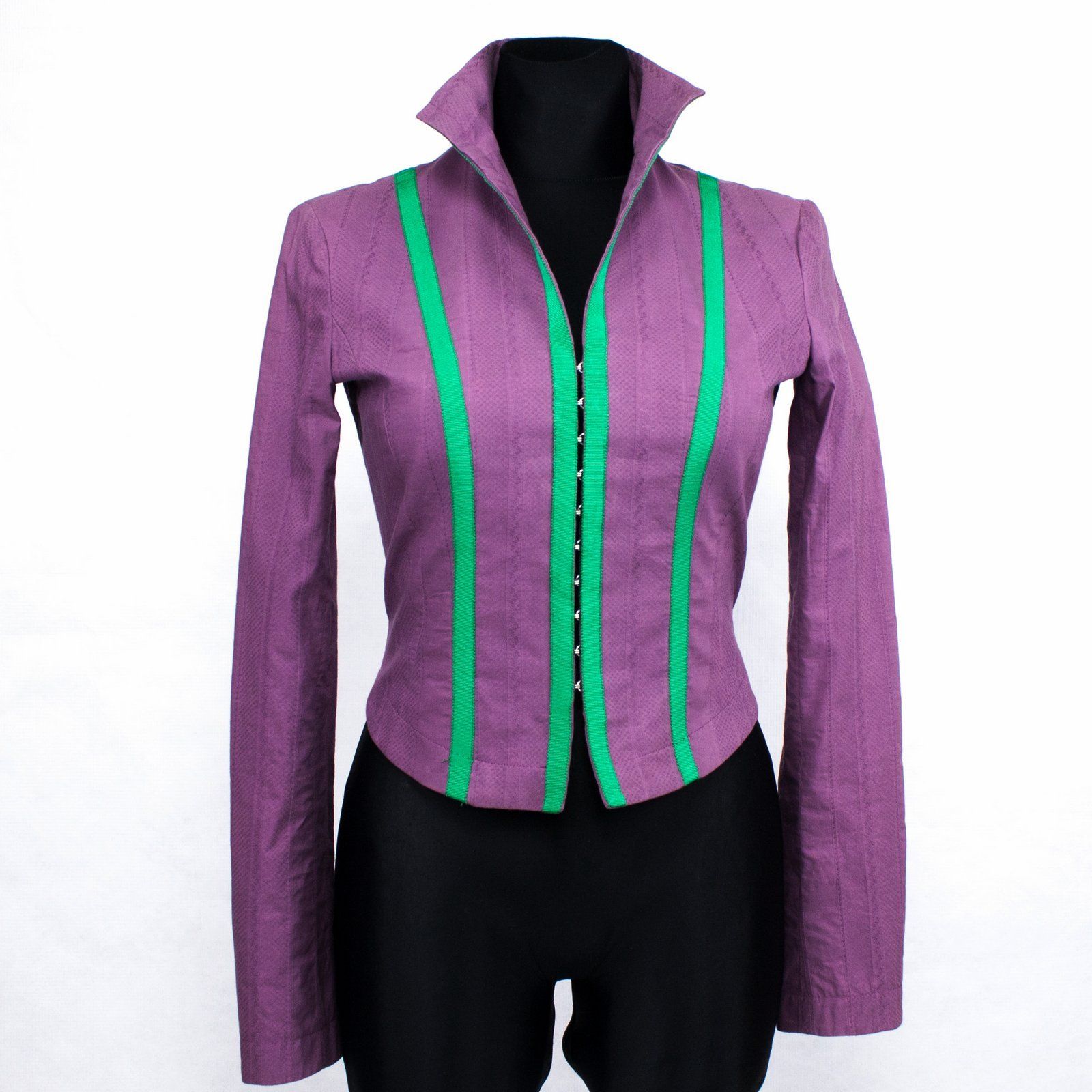 ETRO women's Cotton Cropped Blazer/Jacket, IT 42/ US 6/ M - secondfirst