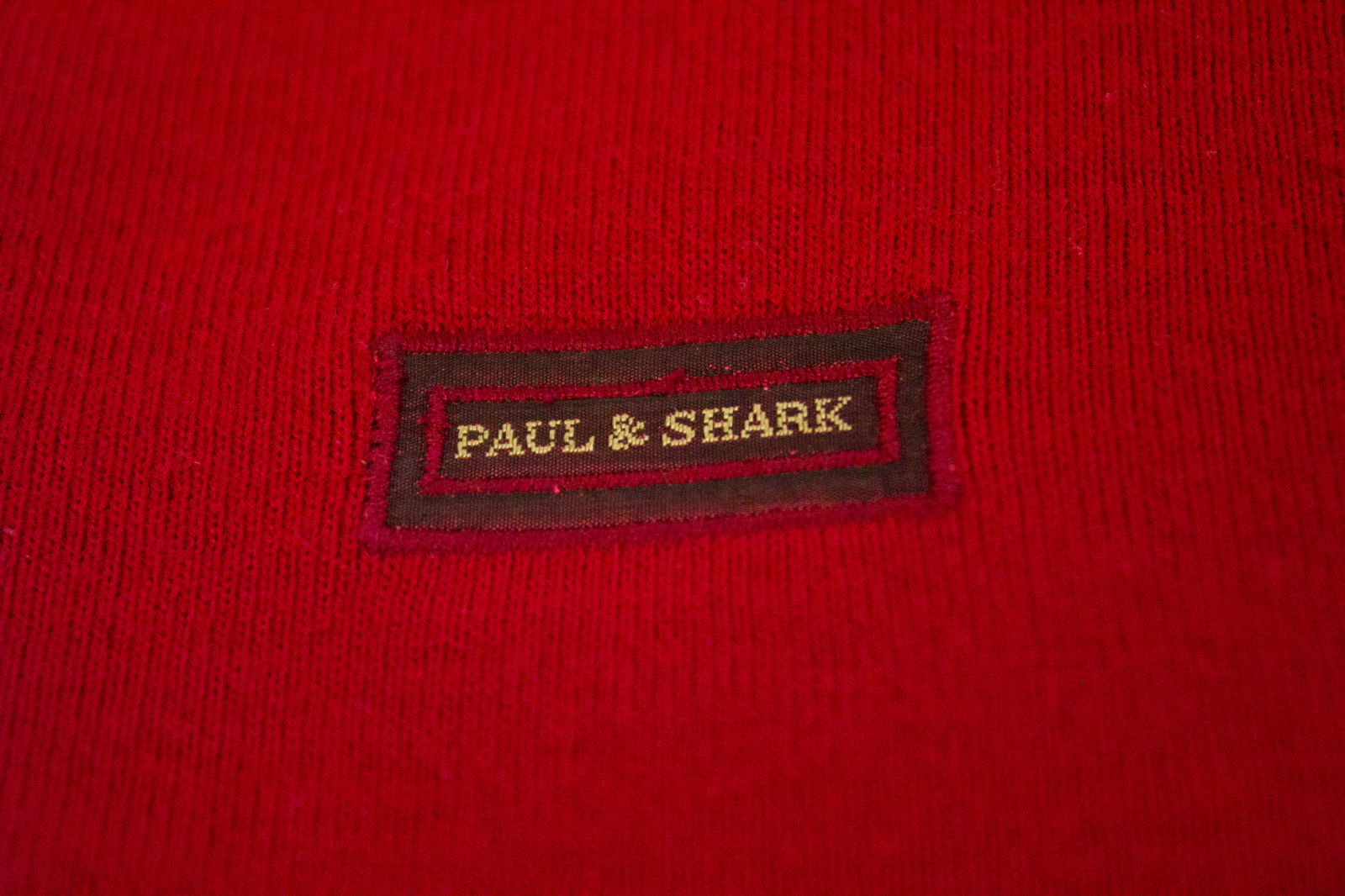 PAUL & SHARK Yachting Men's Wool Red Jumper, L - secondfirst