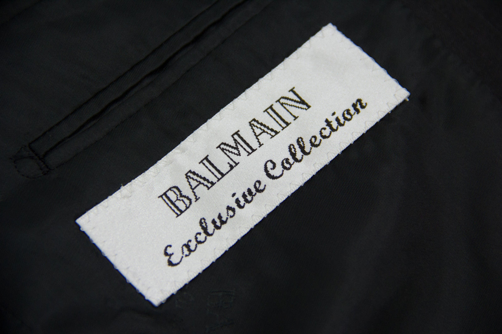 BALMAIN Gray Super 150's Blazer EU 46, US 36R - secondfirst