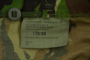 UK-Nato Camouflage Combat Military Jacket Shirt, Size S - secondfirst