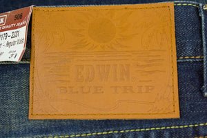 EDWIN Blue Slim Straight Men's Jeans, W31/L26 - secondfirst