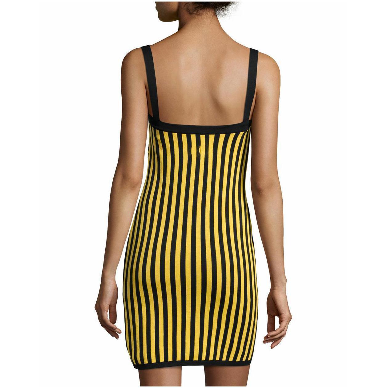 MISSONI Knit Spaghetti Strap Sheath Bodycon Dress Size USA 8 - secondfirst
