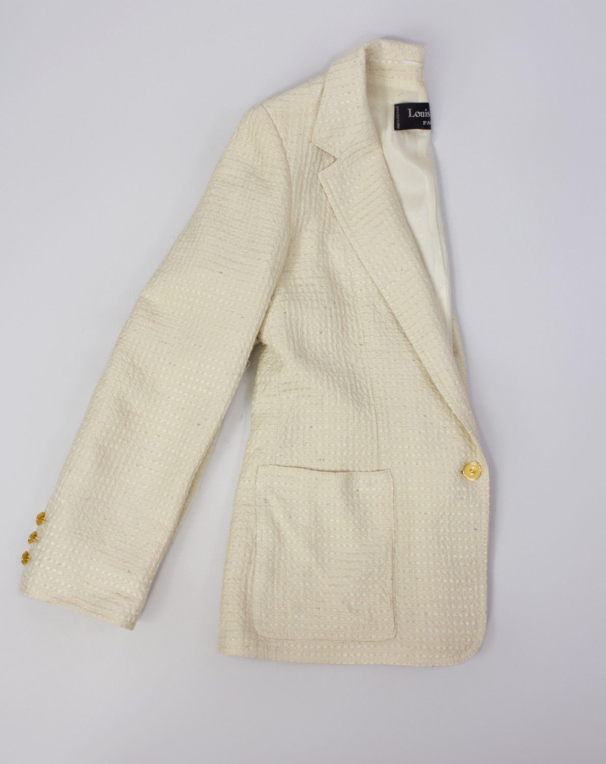 Louis Feraud Vintage Double Breasted Wool Suit