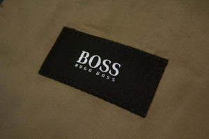 HUGO BOSS 100% Wool Brown 2 Pieces Suit US 46R, EU 56R - secondfirst