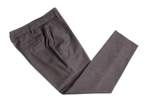 BRUNELLO CUCINELLI 100% Virgin Wool Gray Pencil Pants, US8 - secondfirst