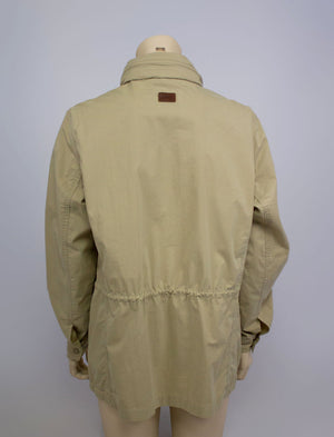 AIGLE Safari Jacket with Leather details, SIZE US 12 - secondfirst