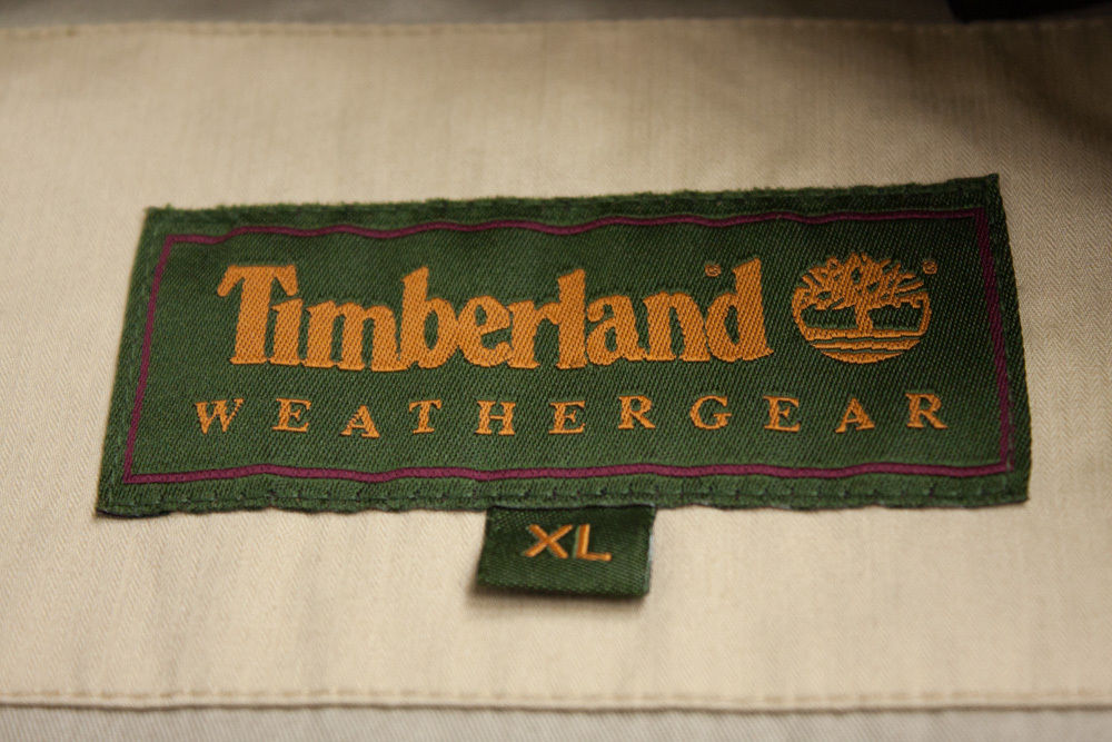 TIMBERLAND Weathergear Water Repellent Cotton Jacket, XL - secondfirst