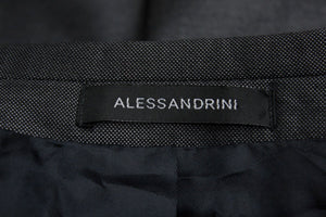 DANIELE ALESSANDRINI Wool & Silk Gray Blazer US 38R, EU 48 - secondfirst