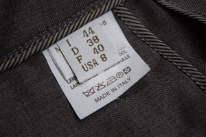 BRUNELLO CUCINELLI 100% Virgin Wool Gray Pencil Pants, US8 - secondfirst