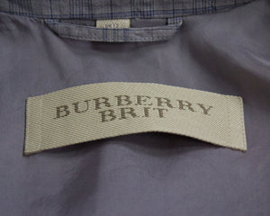 BURBERRY BRIT Cotton/Linen Blazer, USA 10,UK 12, EU 38, L - secondfirst