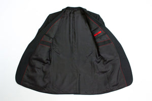 HUGO BOSS Abous/Heise 100% Wool Gray Blazer Jacket, US 36R, EU46 - secondfirst