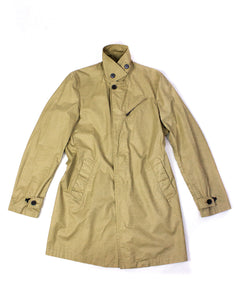 J.C. RAGS Men's Cotton Khaki Trench Coat, SIZE M - secondfirst