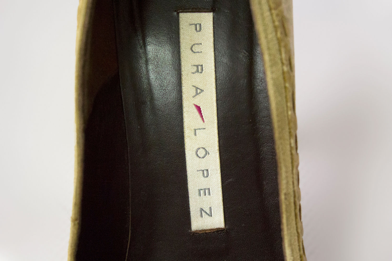 PURA LOPEZ Light Brown Heels, US 6.5/EU 37/UK 4 - secondfirst