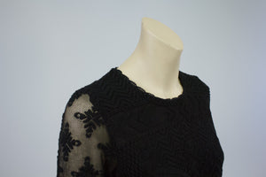 ISABEL MARANT x H&M Collaboration Black Lace Dress, SIZE M - secondfirst