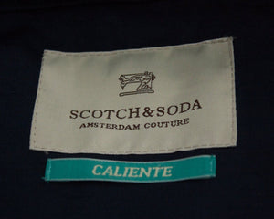 SCOTCH & SODA Water Repellent Cotton Blue Jacket, SIZE XXL - secondfirst