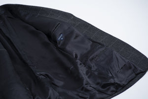 GANT Gray Wool Windowpane Blazer Jacket, USA 40R, EU 50