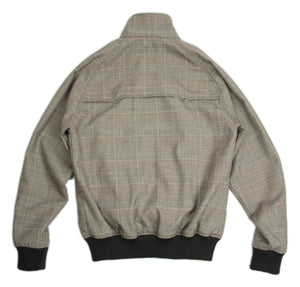 Fred Perry Plaid Wool Harrington Jacket, Size S