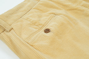 Polo by Ralph Lauren Men's Dark Yellow Classic Fit Corduroy Pants, 33/29