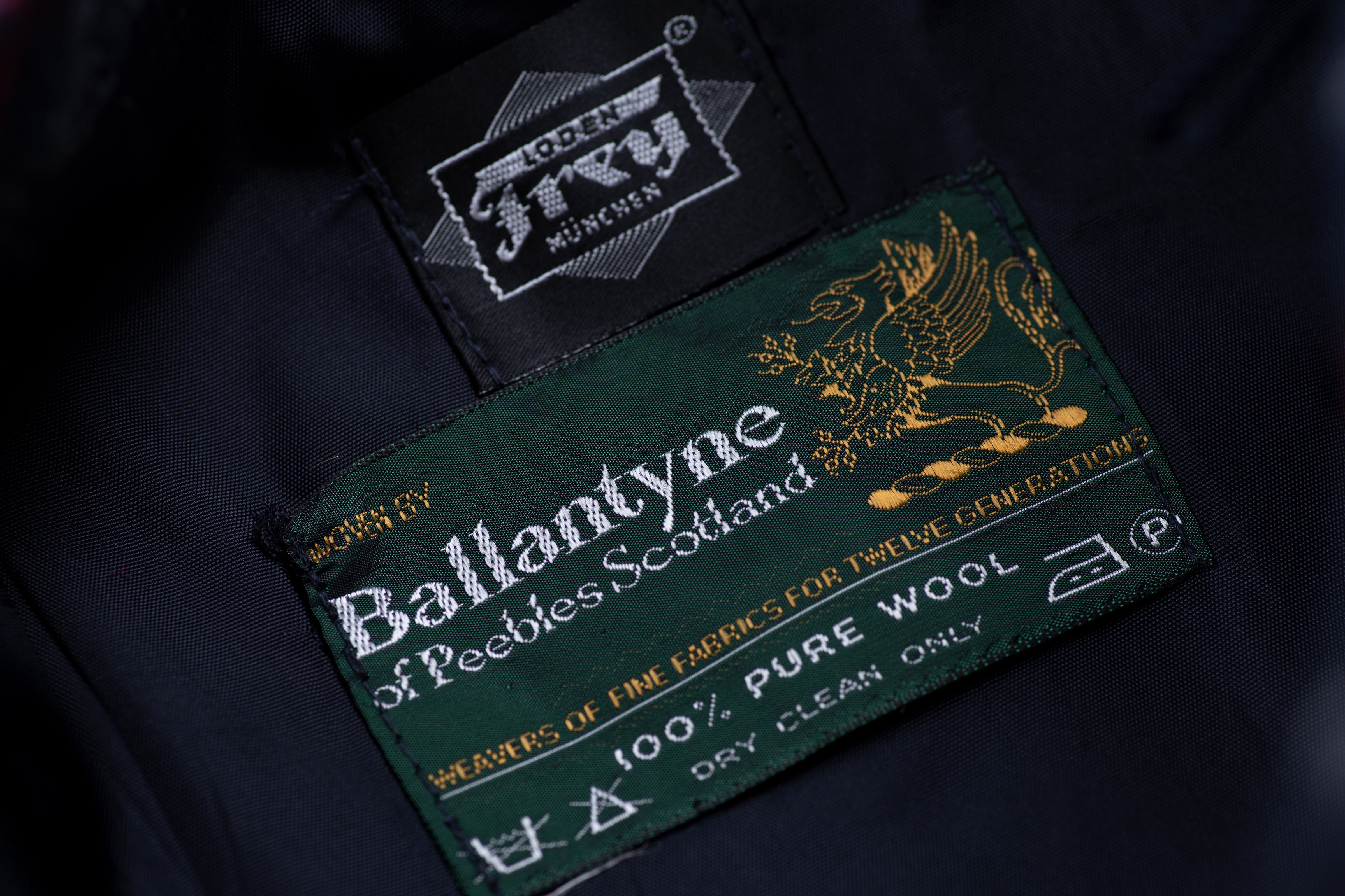 Ballantyne for Lodenfrey Vintage Tartan A-line Midi Skirt, SIZE M