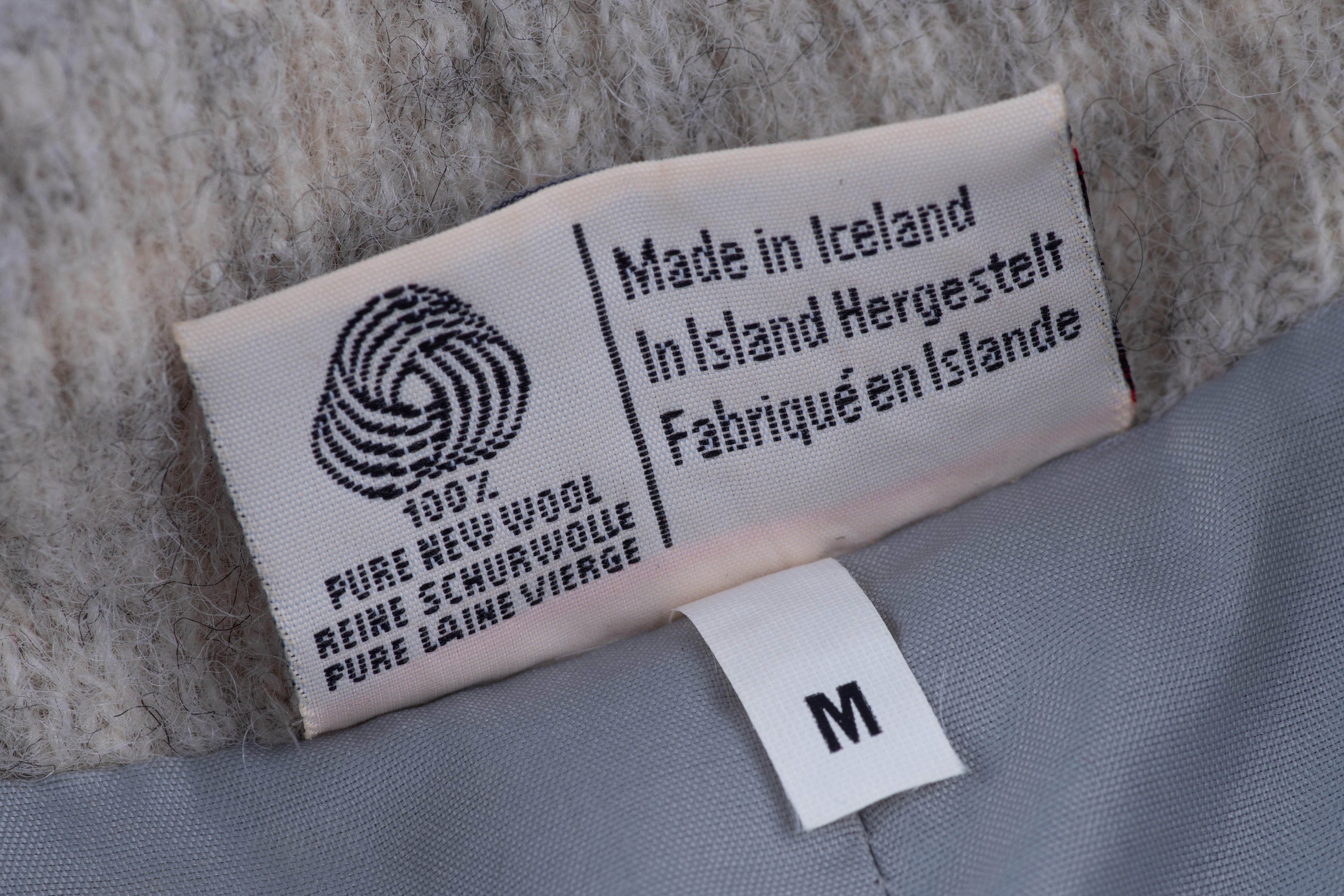 Samband Of Iceland Lightweight Wool Lined Cardigan, Women's M