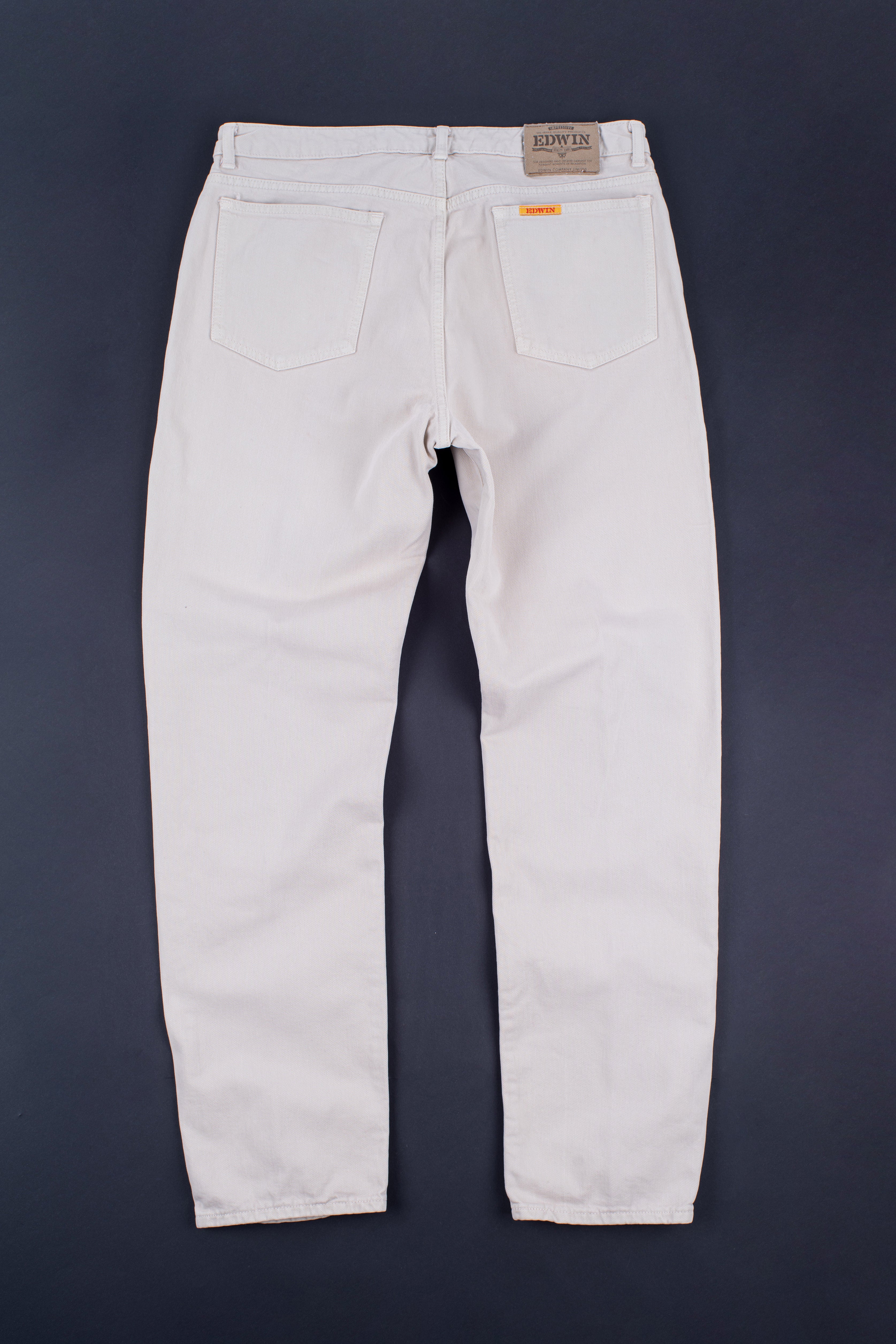 Edwin London Slim Vintage Beige Jeans, W36/L32