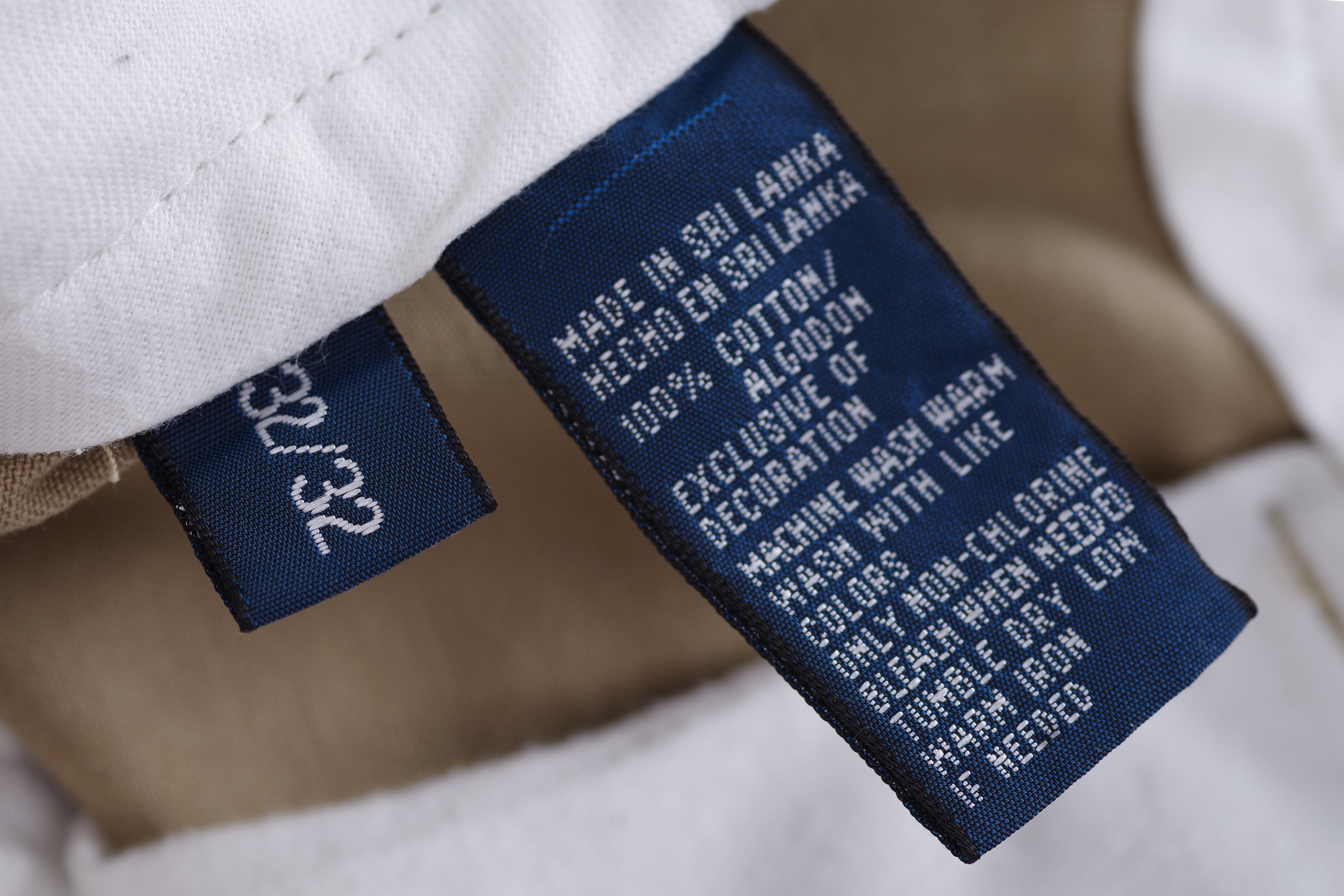 Polo by Ralph Lauren Men's Khaki Brown Chino Smith Pants, Size 32/32